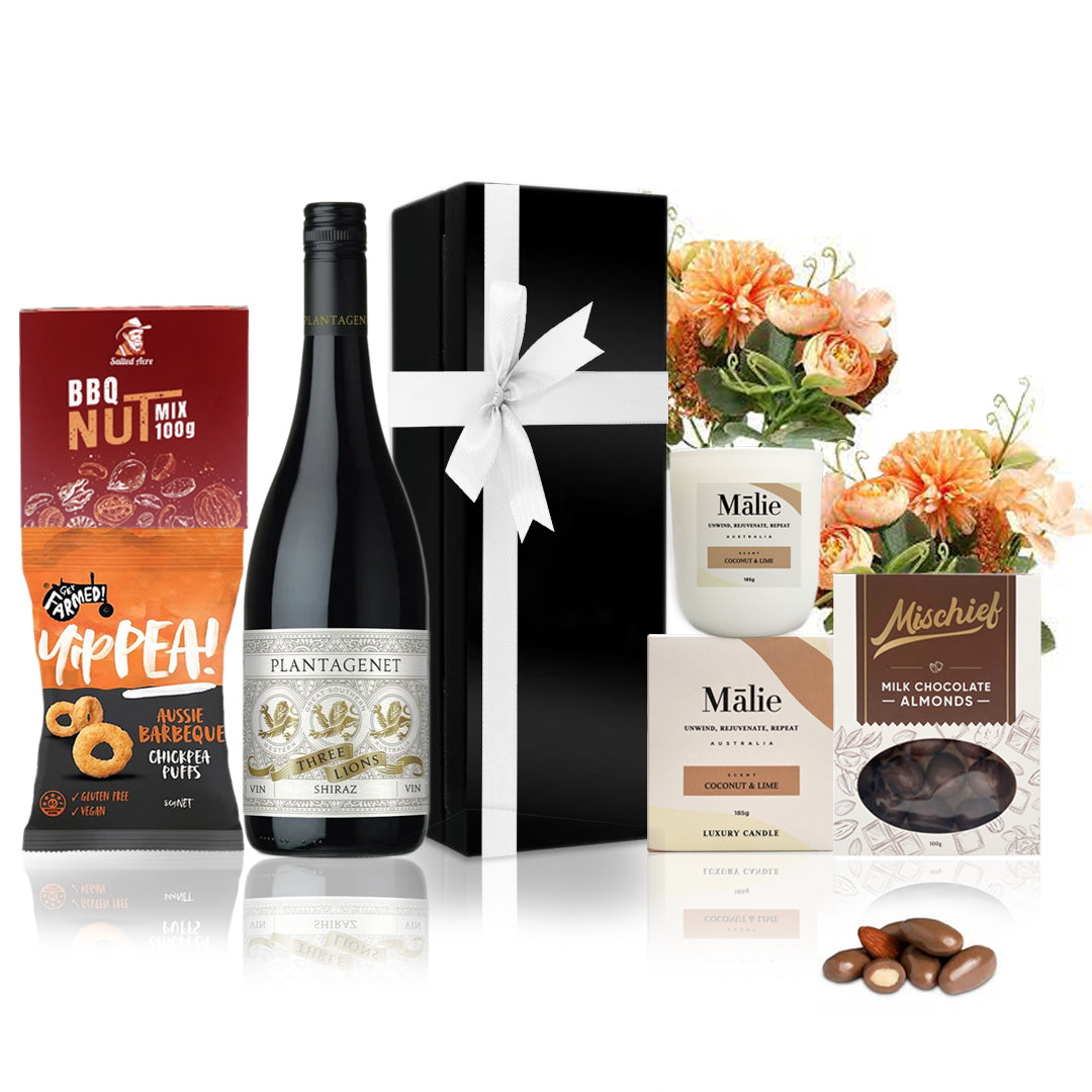 Three Lions Wine Gift Hamper-0
