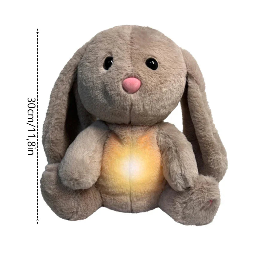 Breathing Teddy Bear with Music & Light-2