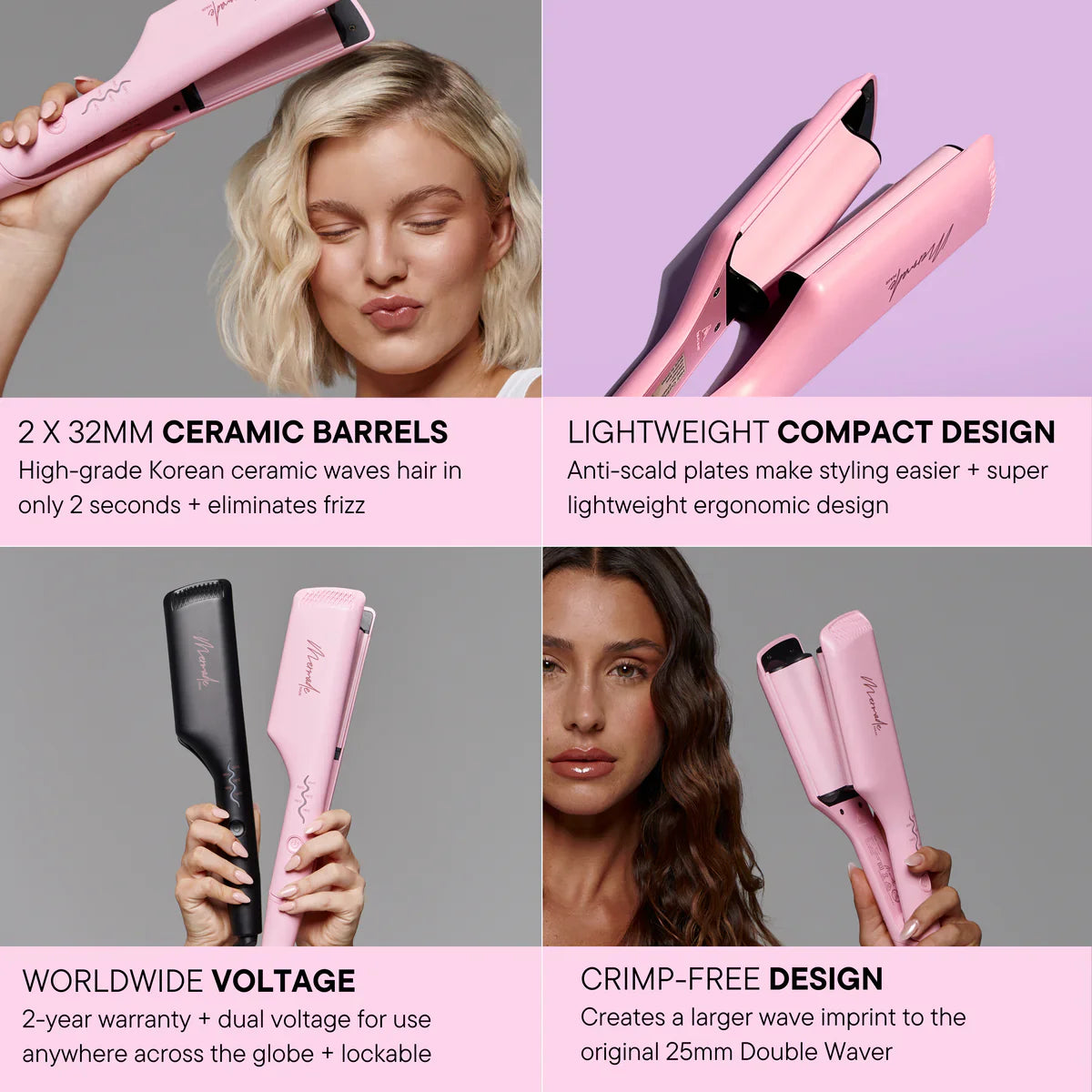 Double Waver - Pink-2