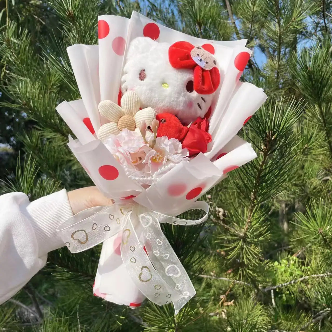 Plush Bouquet Hello kitty Toy Gift-1
