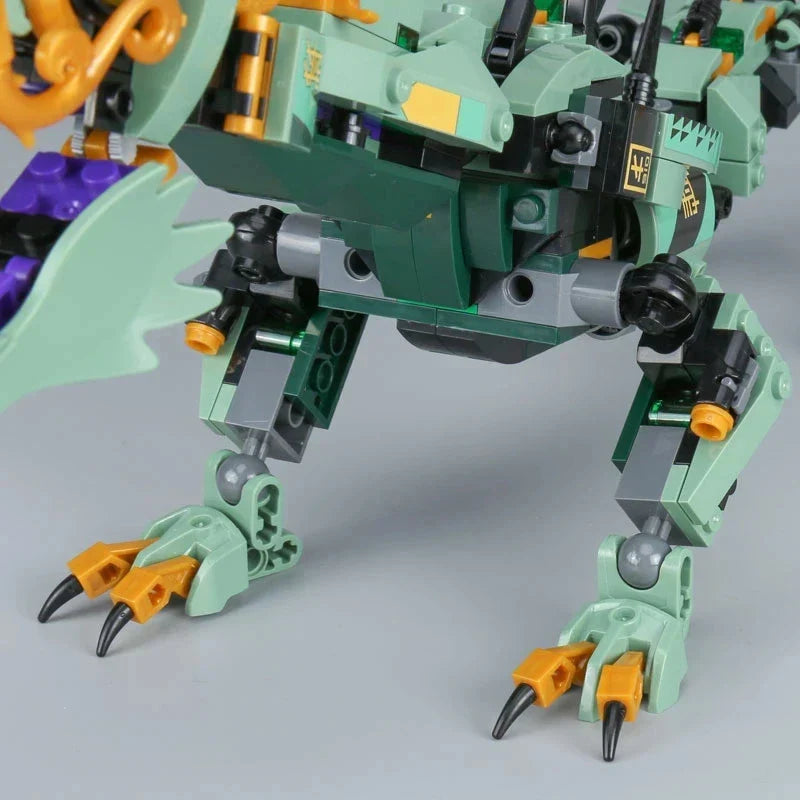 Ninja Mecha Dragon Building Blocks for Kids-1