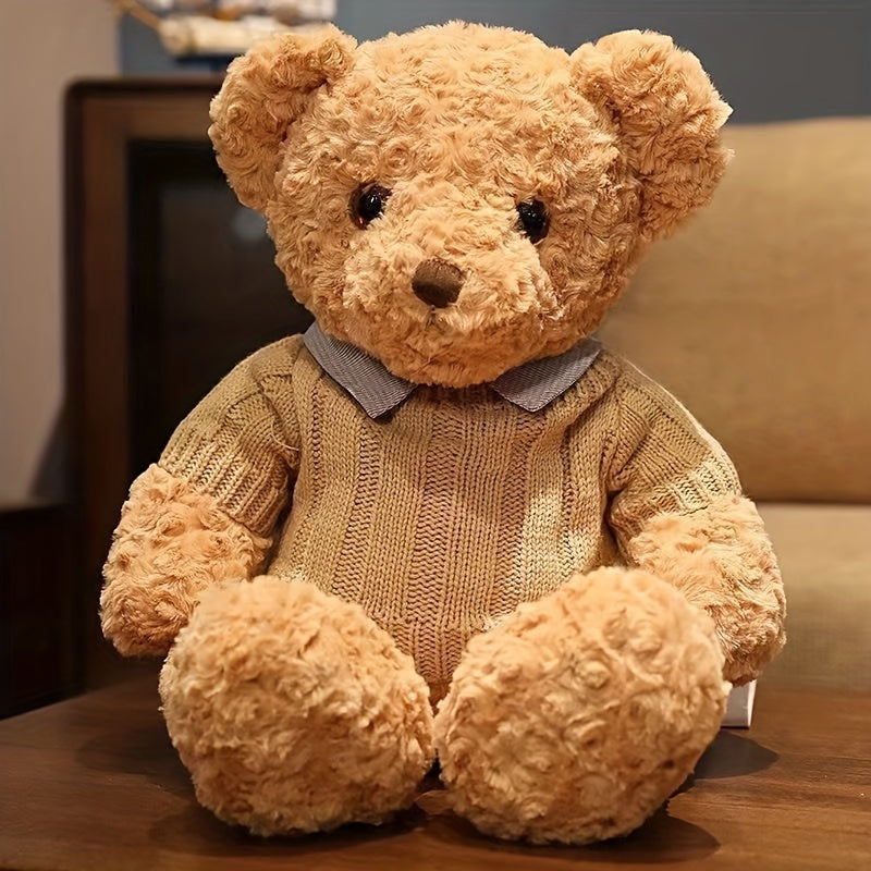 Teddy Bear Plush Doll with Birthday Hat-2