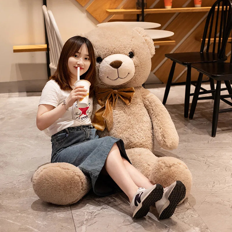 Giant American Bear Plush Doll Stuffed Toy-1