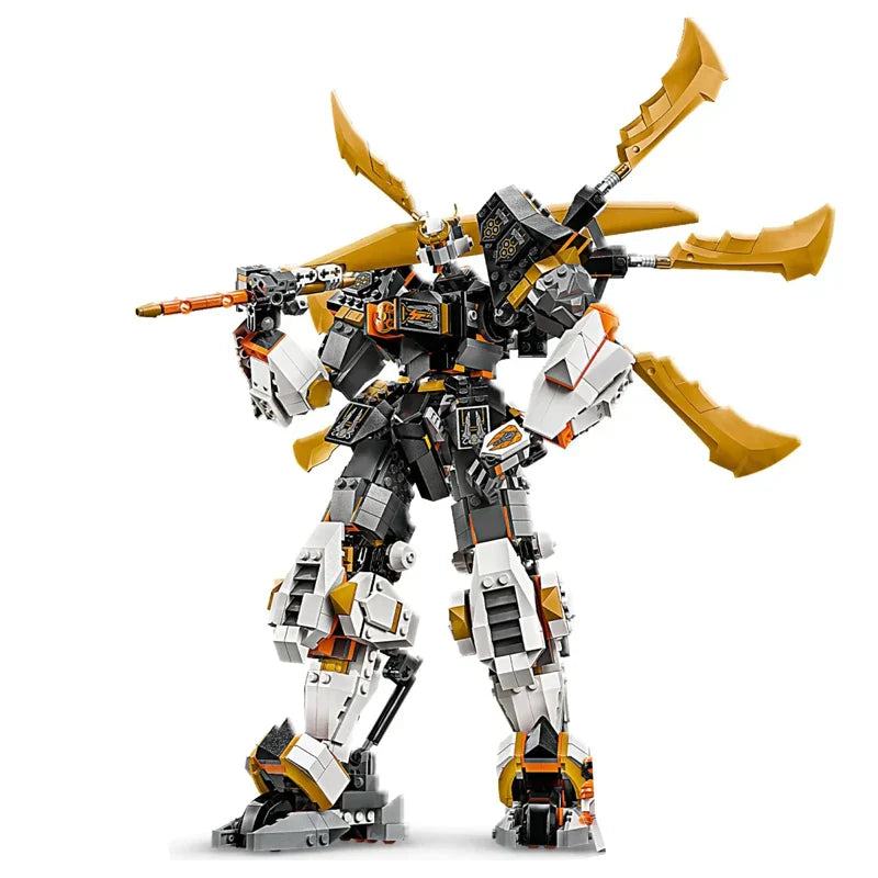 Ninja Series Titan Dragon Mech Building Blocks Toy Set-0