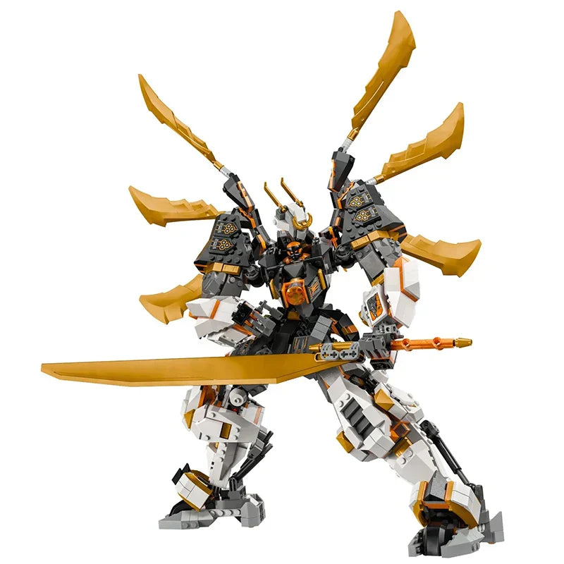 Ninja Series Titan Dragon Mech Building Blocks Toy Set-2