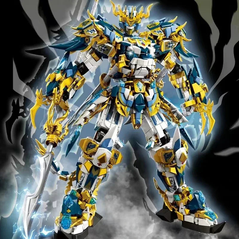 Mechanical Armor Super Warrior Dragon (2168PCS)-2
