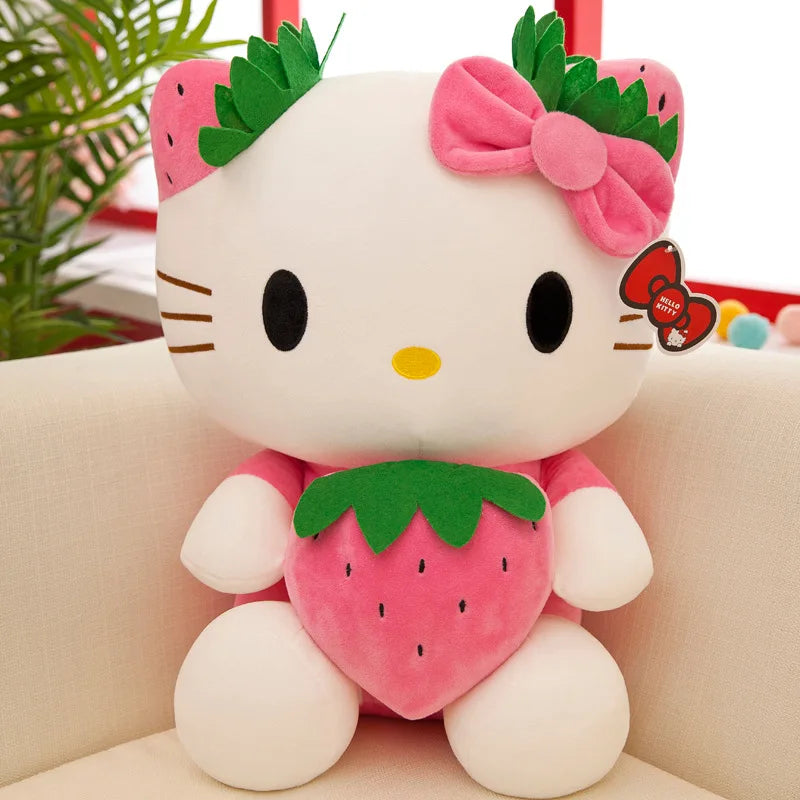 Kawaii Hello Kitty Plush Pillow Doll-1