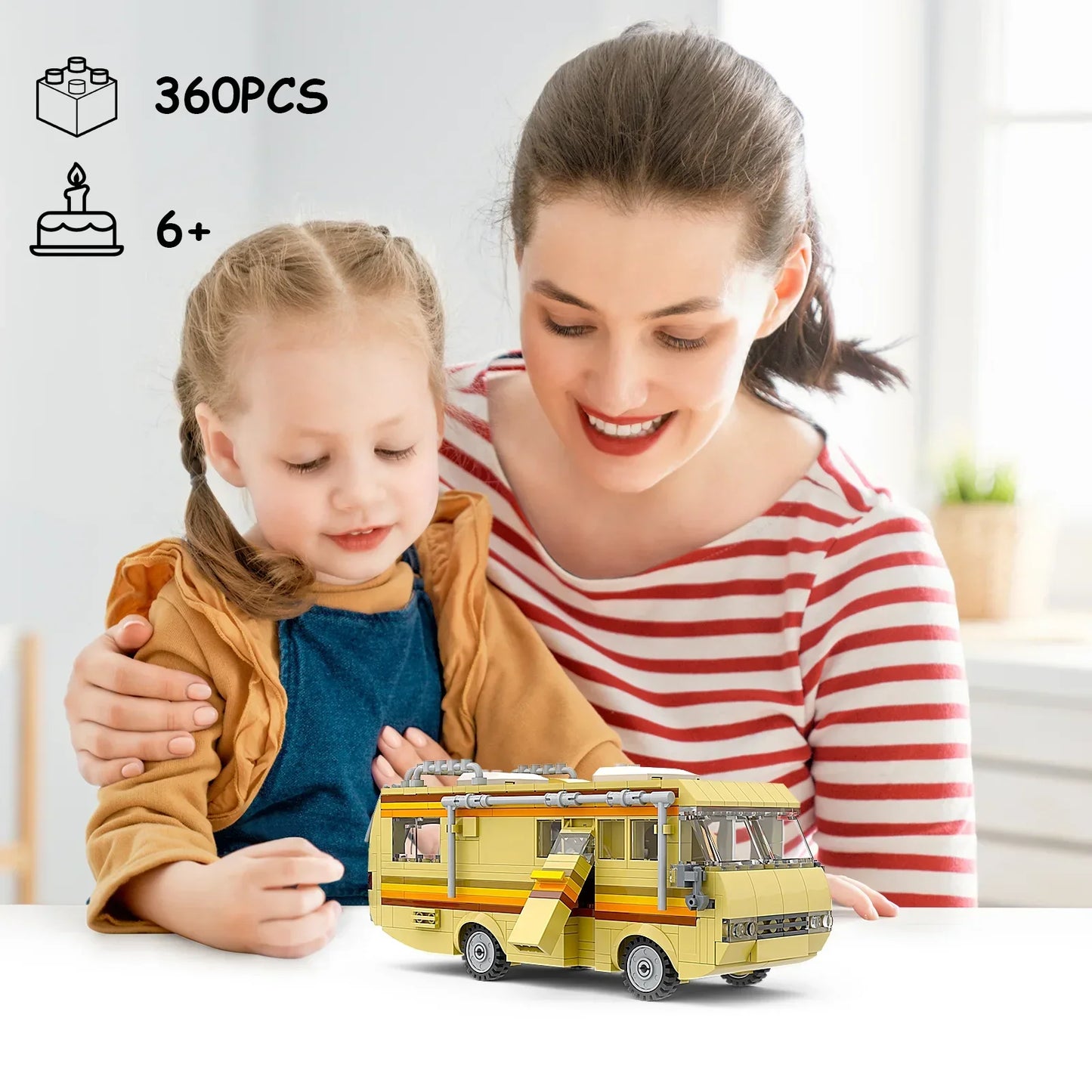 Break Bad RV Camper Building Blocks Toy Set (360PCS)-2