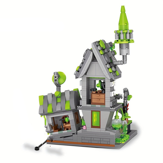 Halloween Wild Zombie Hut Mini Building Blocks-0