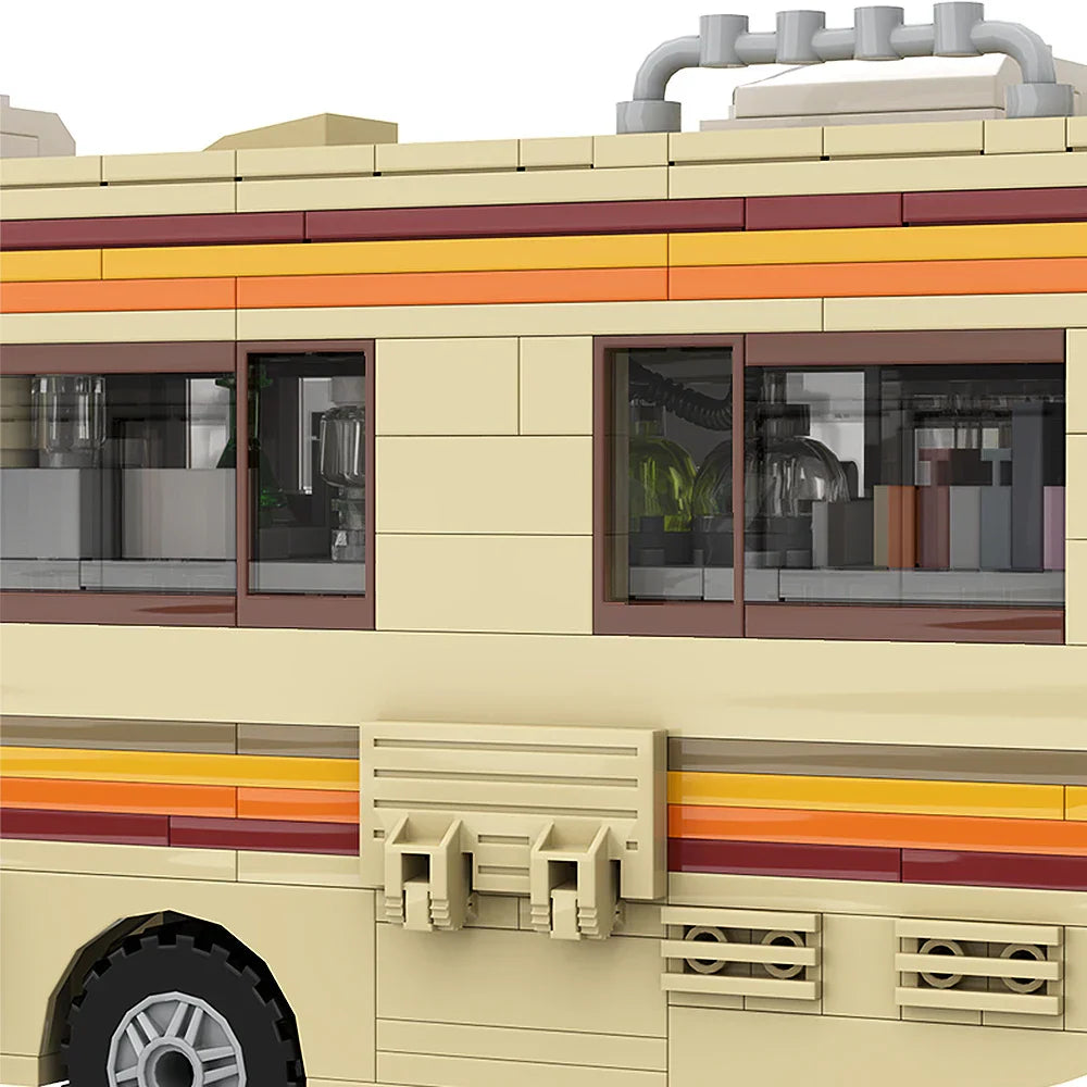 Breaking Bad RV Model Building Kit  (734 PCS)-4