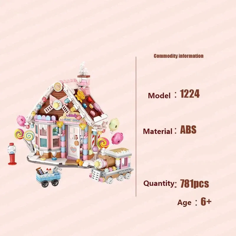 781PCS Candy House Building Blocks-4