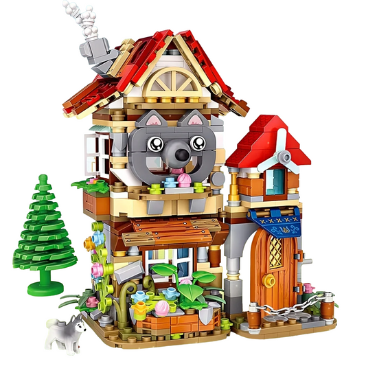 Mini Forest Cabin Street View-0