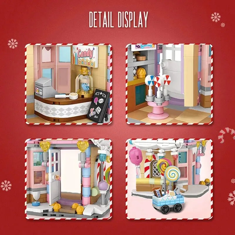 781PCS Candy House Building Blocks-3