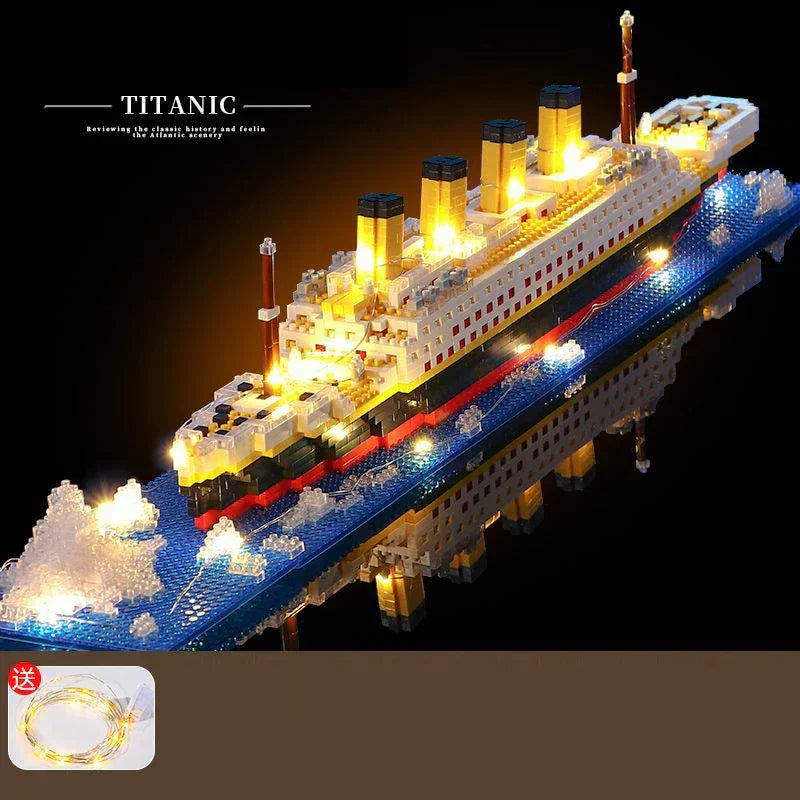 Titanic Ship Toy with LED Light-1