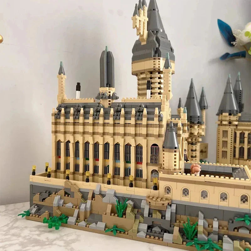 Micro Bricks City Medieval Magic School Castle Set-3