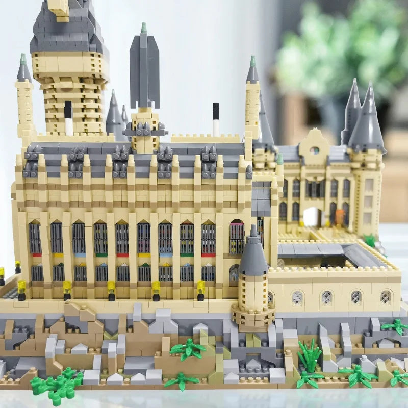 Micro Bricks City Medieval Magic School Castle Set-2