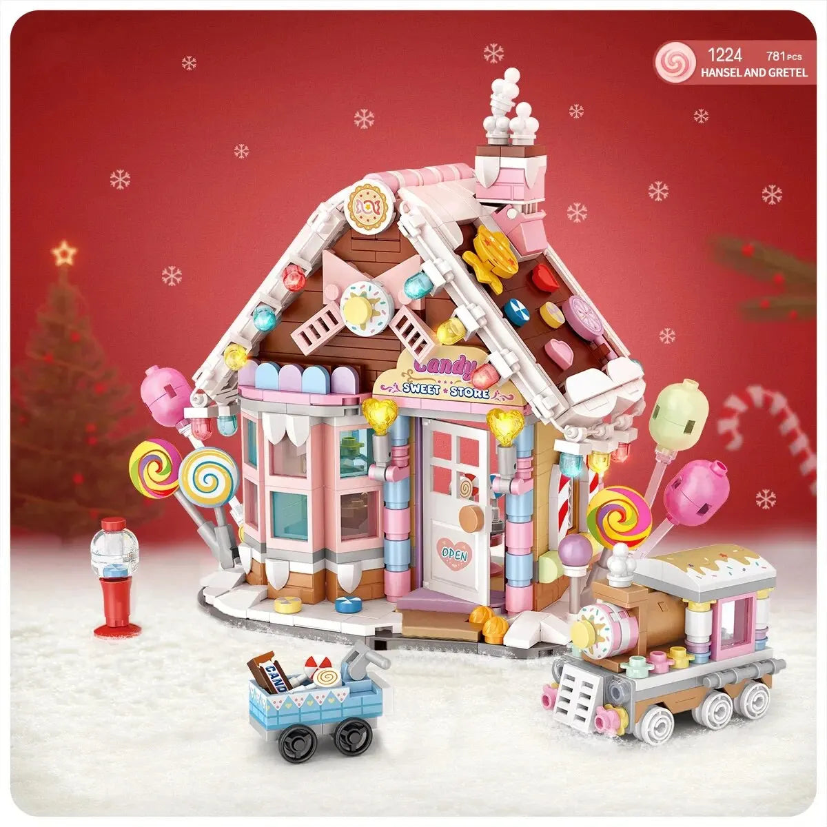 781PCS Candy House Building Blocks-2