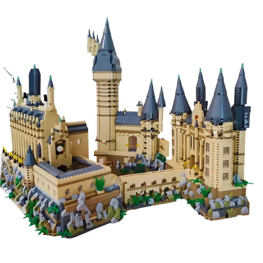 Micro Bricks City Medieval Magic School Castle Set-1