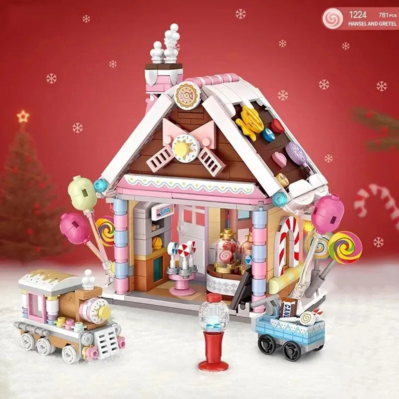 781PCS Candy House Building Blocks-1