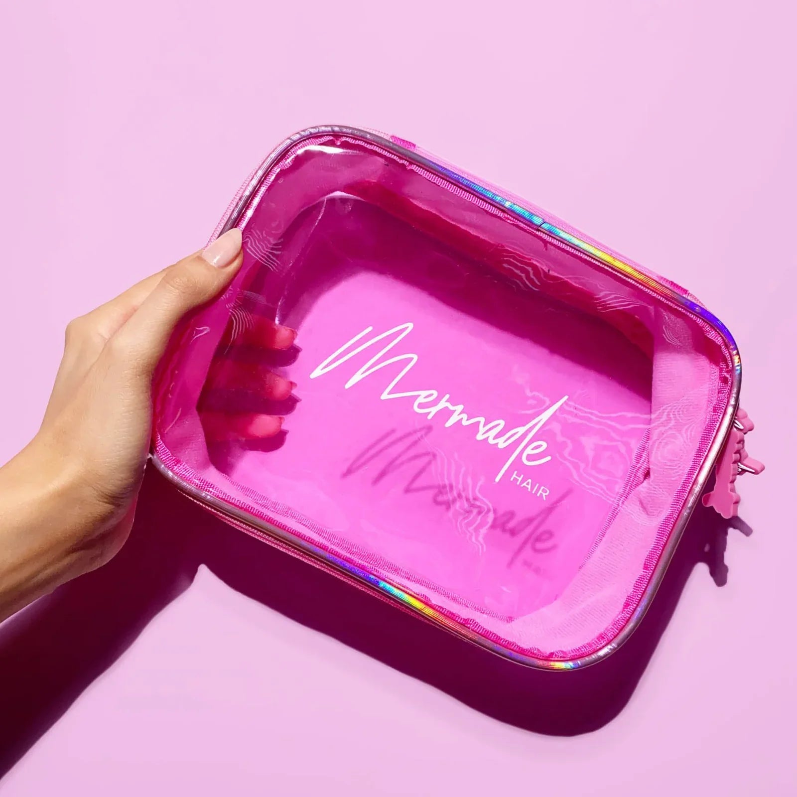 Mermade Toiletry Bag Pink-1