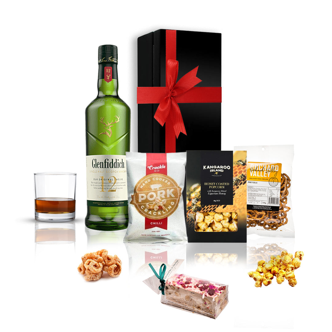 Whisky & Snacks Gift Hamper-1