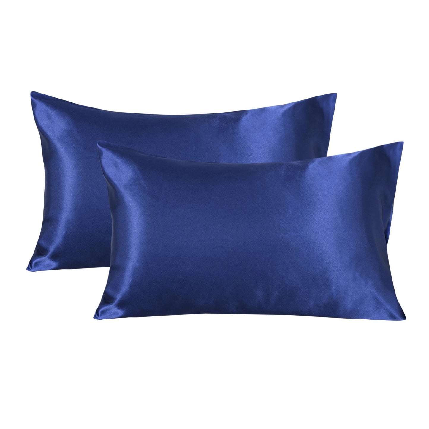 Mulberry Silk Navy Twin Pillowcase-0