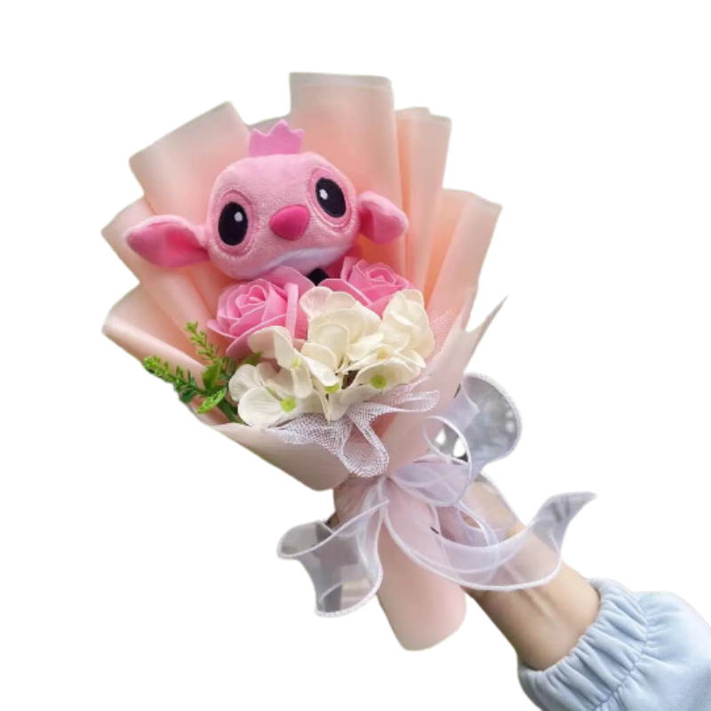 Stitch Creative Handmade Plush Bouquet-0